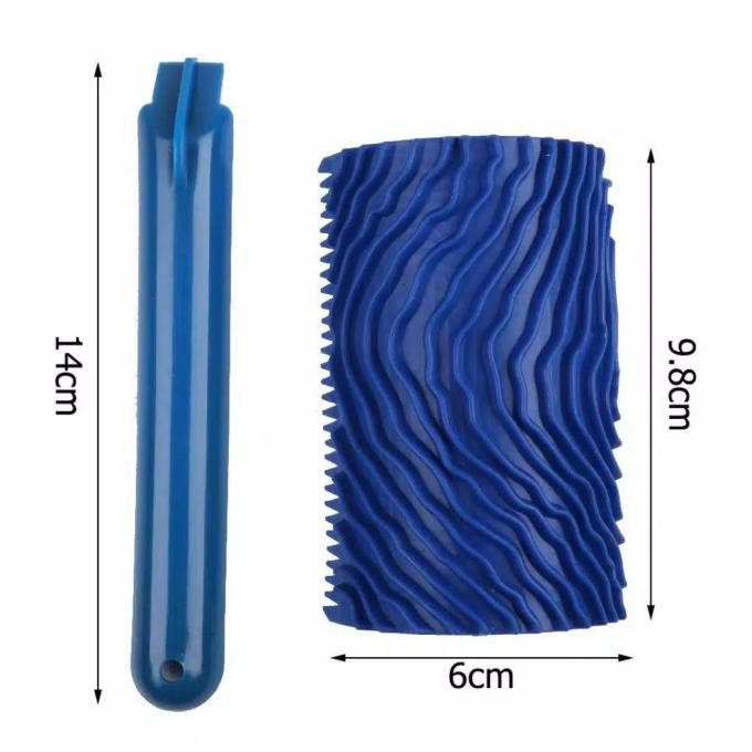 

Cuci Gudang Awal Tahun Kuas karet motif Kayu (tanpa dus) Cetakan Wood Graining Rubber 14inch Cuci