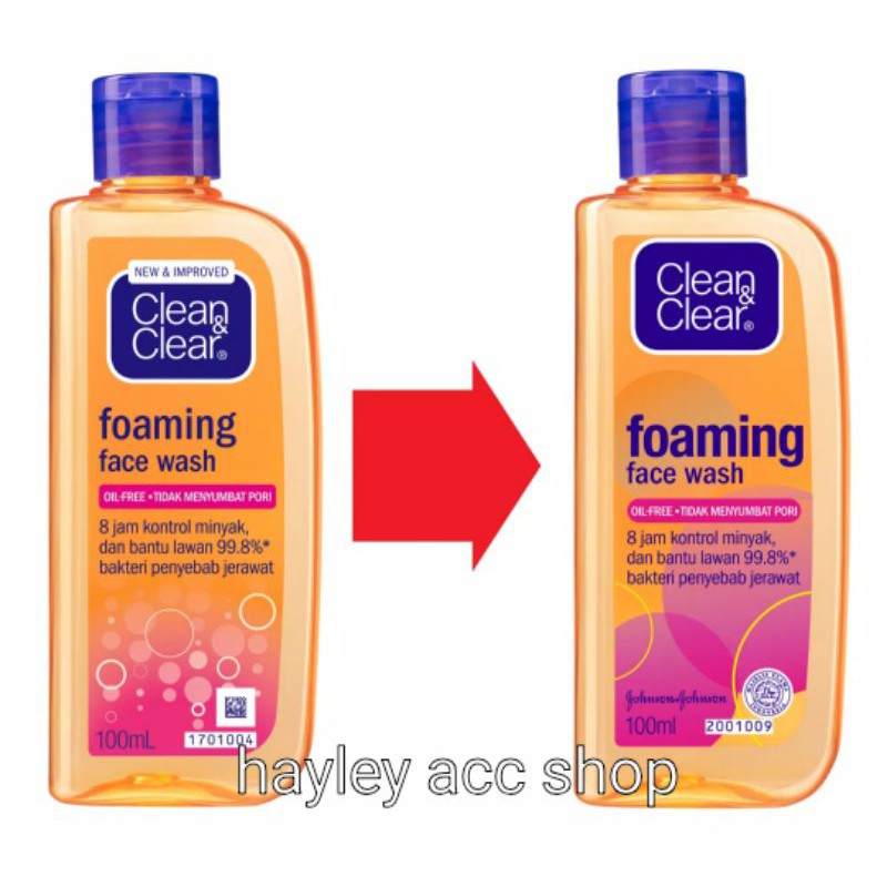 Clean Clear Foaming Face Wash 100ml Shopee Indonesia