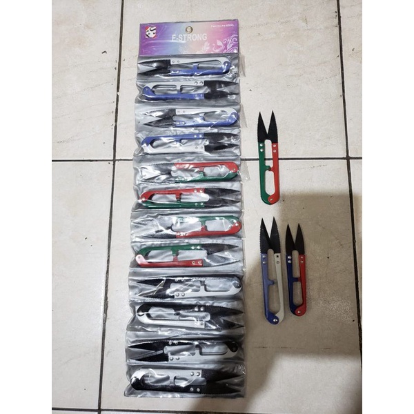 Gunting Buang Benang Kain F-STRONG / Gunting Cekris / Pemotong Benang / Thread Cutter F-Strong Besar
