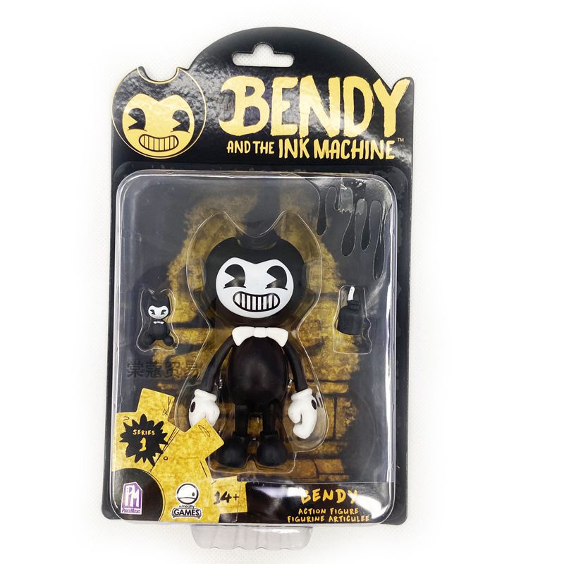 Bendy Horror Game Cartoon Toy Action PVC Anime Figure Collection Model Dolls For Kids Children Christmas Gifts