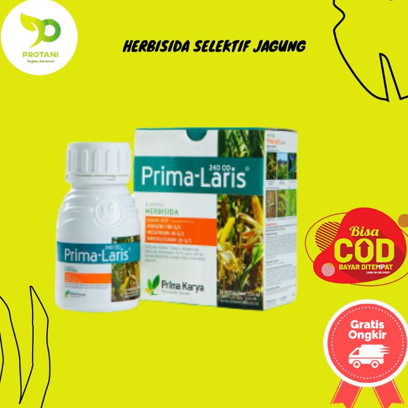 HERBISIDA SELEKTIF PRIMA-LARIS 240OD 500ML/ PENGENDALI SELEKTIF RUMPUT PADA JAGUNG