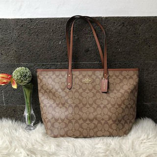 coach canvas bag