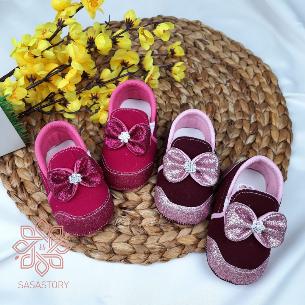 SEPATU PREWALKER ANAK BABY BAYI 0-12 Bulan FP07