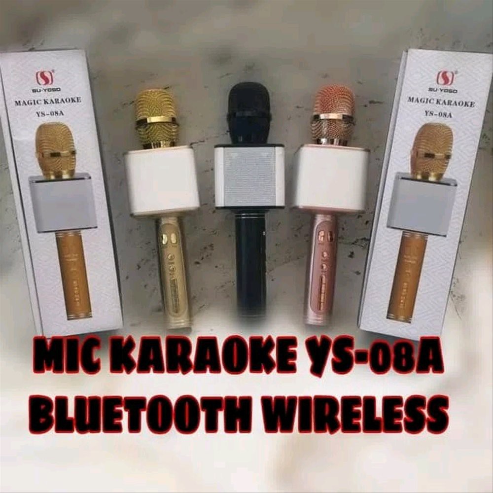 Mic SU-YOSD YS-08A Bluetooth Wireless Karaoke Smule  KTV  O lop9