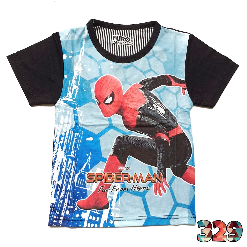 Furo Kaos Anak Spiderman