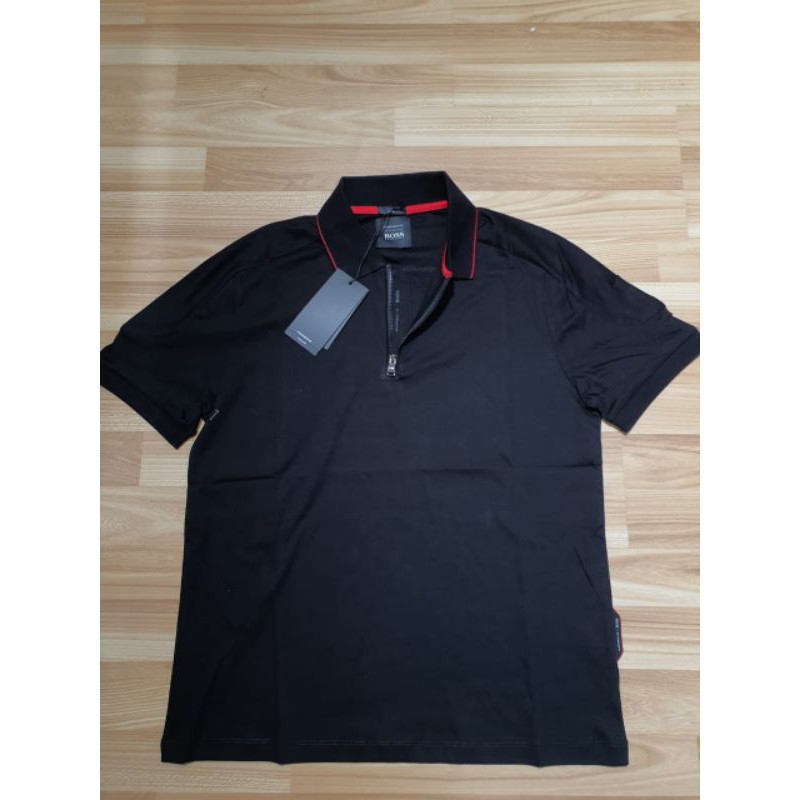 Kaos kerah Hugo boss Porsche pria