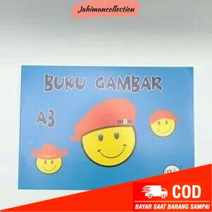 

✨ BISA COD ✨ Buku Gambar ukuran A3 RIA(isi 10 buku)