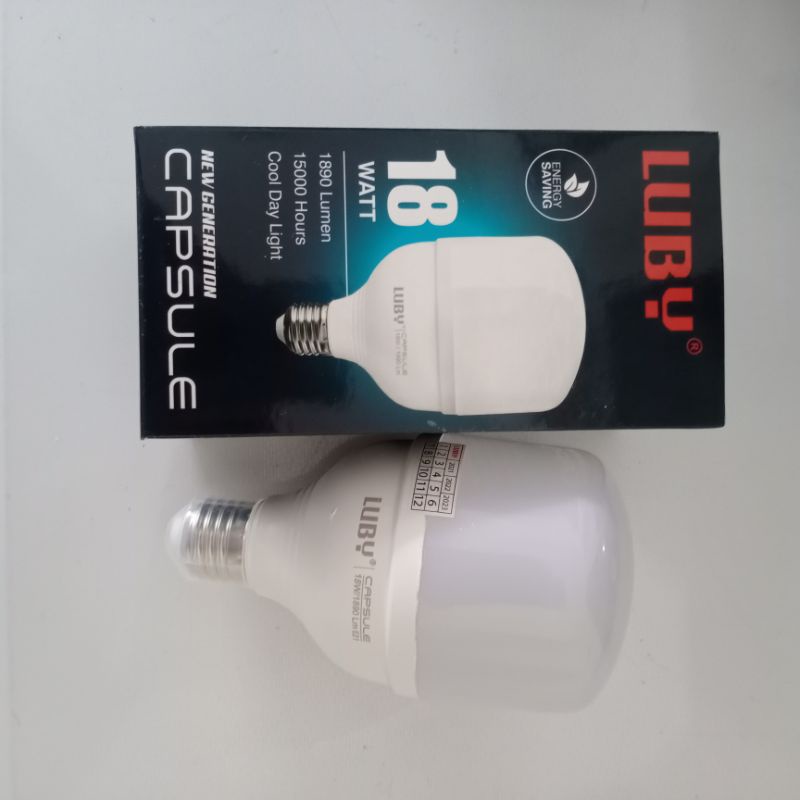 Lampu led kapsul  luby new kapsul