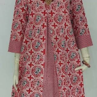 Dress Tunik  Batik  Pias Milenia Shopee  Indonesia