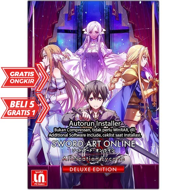 Jual Sword Art Alicization Lycoris Pc Game Adventure Fight Standard