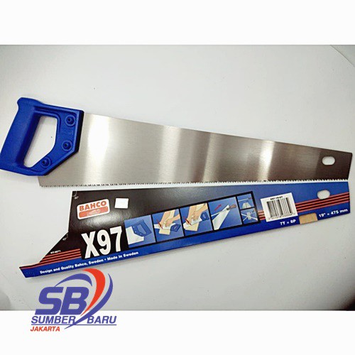 BAHCO X97 - GERGAJI KAYU BAHCO 19 INCH - BAHCO HANDSAW X97 ORIGINAL KUALITAS TERBAIK SBJ