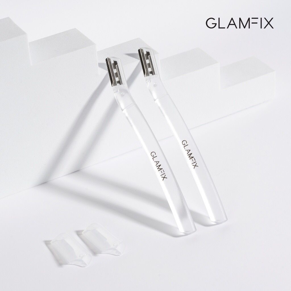 GLAMFIX Eyebrow Trimmer Pisau Cukur Cukuran Bulu Alis isi 2pcs