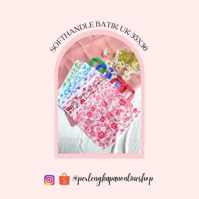 Softhandel Batik 35x36  / Kresek Motif / Plastik Motif / Plastik Teddy / Kantong Kresek Motif