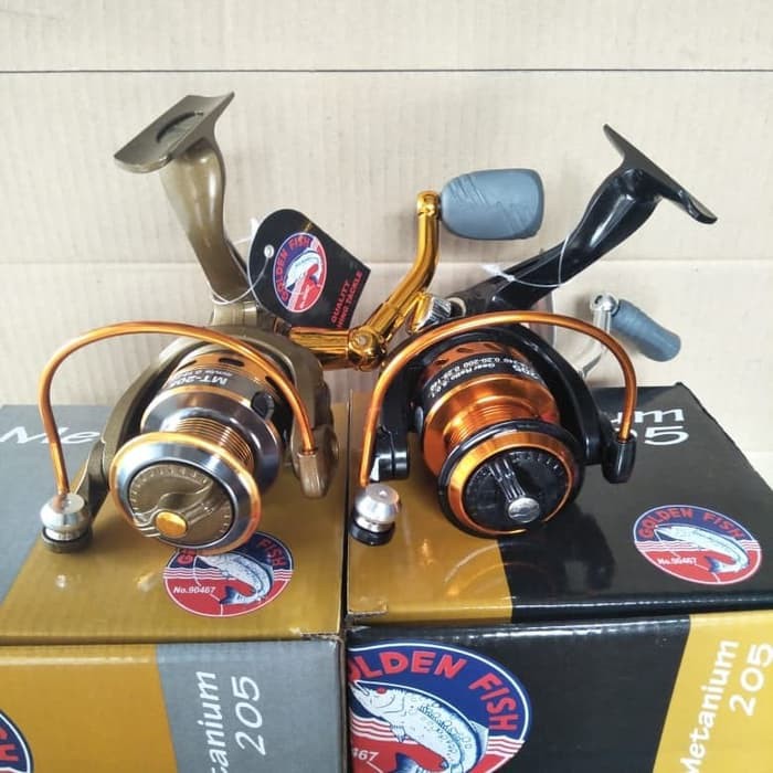 SALE   Reel Golden Fish Metanium MT205