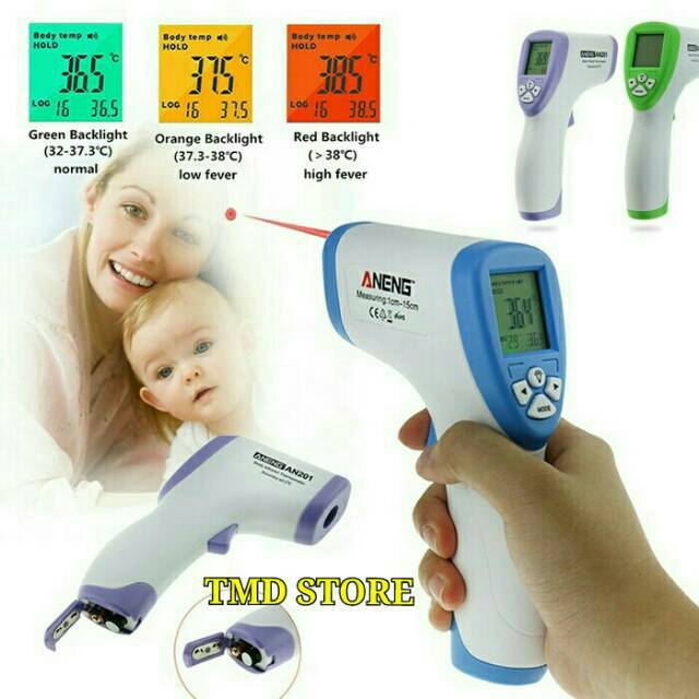 NonContact Termometer Infrared Digital Thermometer Bayi Anak dan