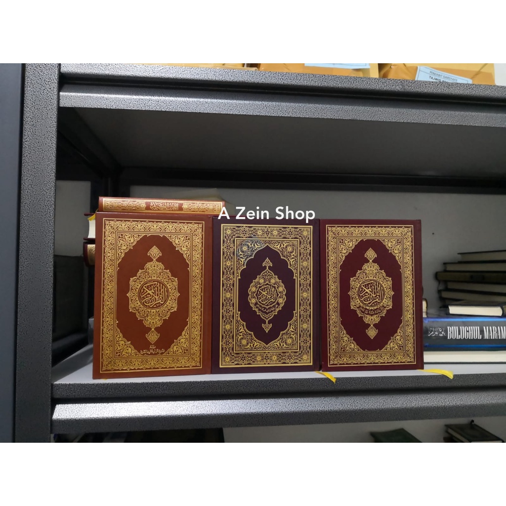 al quran mushaf madinah riwayat warsy , syu'bah, adduury, dan qoloun asli cetakan madinah