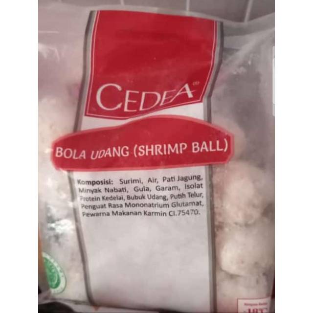 

Cedea bola udang 200gr