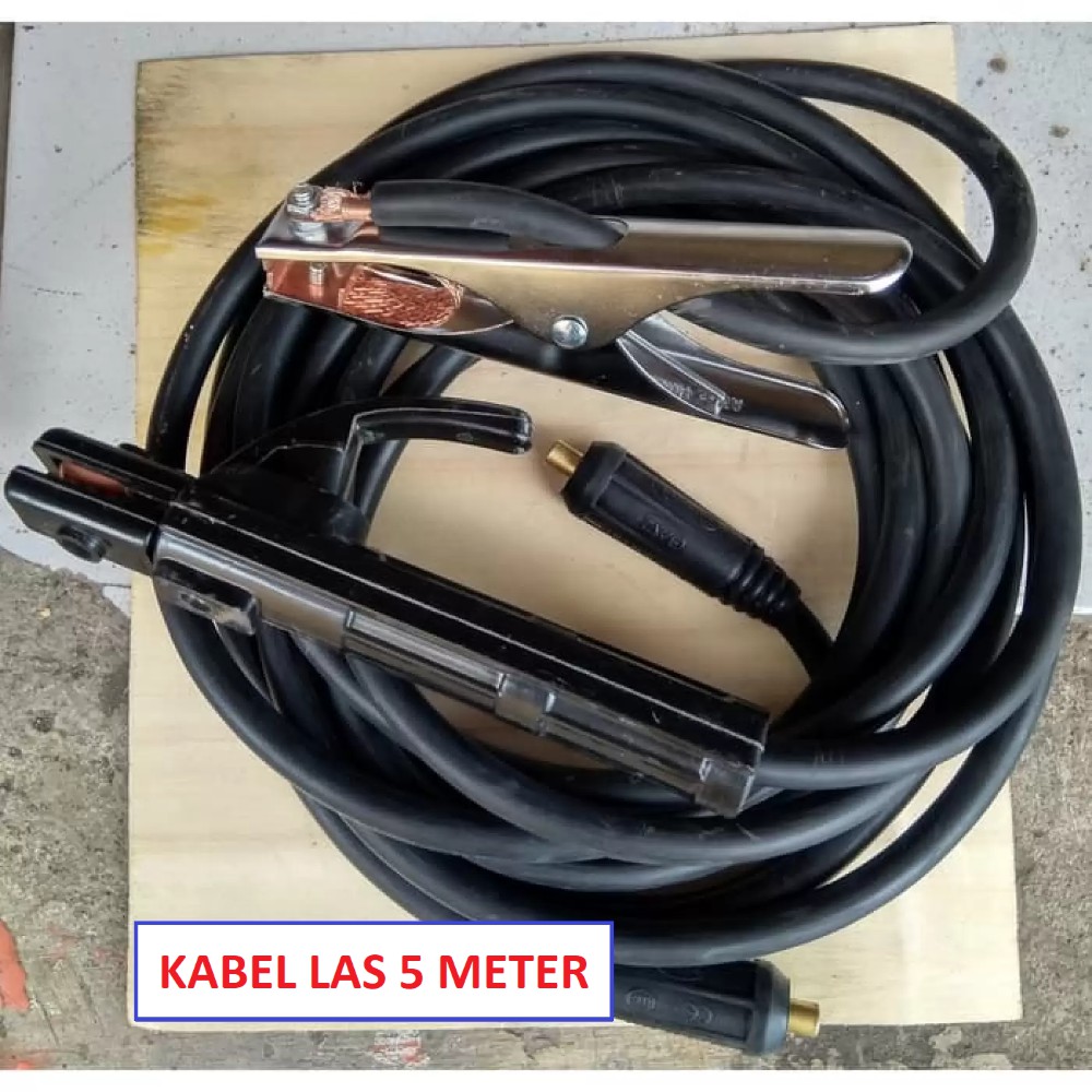 Tang Las Set Stang Las Set Masa Kabel 5 Meter