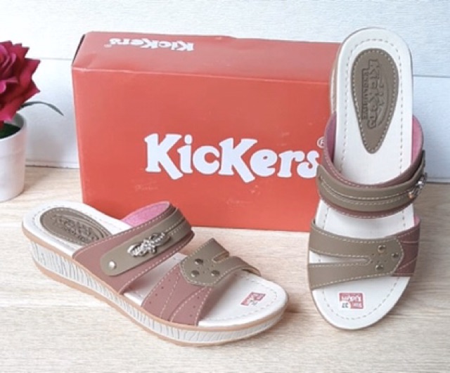 SANDAL KICKERS WEDJES KODE BAN 2 UKIR