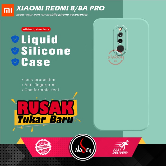 Case Xiaomi Redmi 8 , 8A Pro Soft Case Liquid Silicone Pro Camera Premium Casing