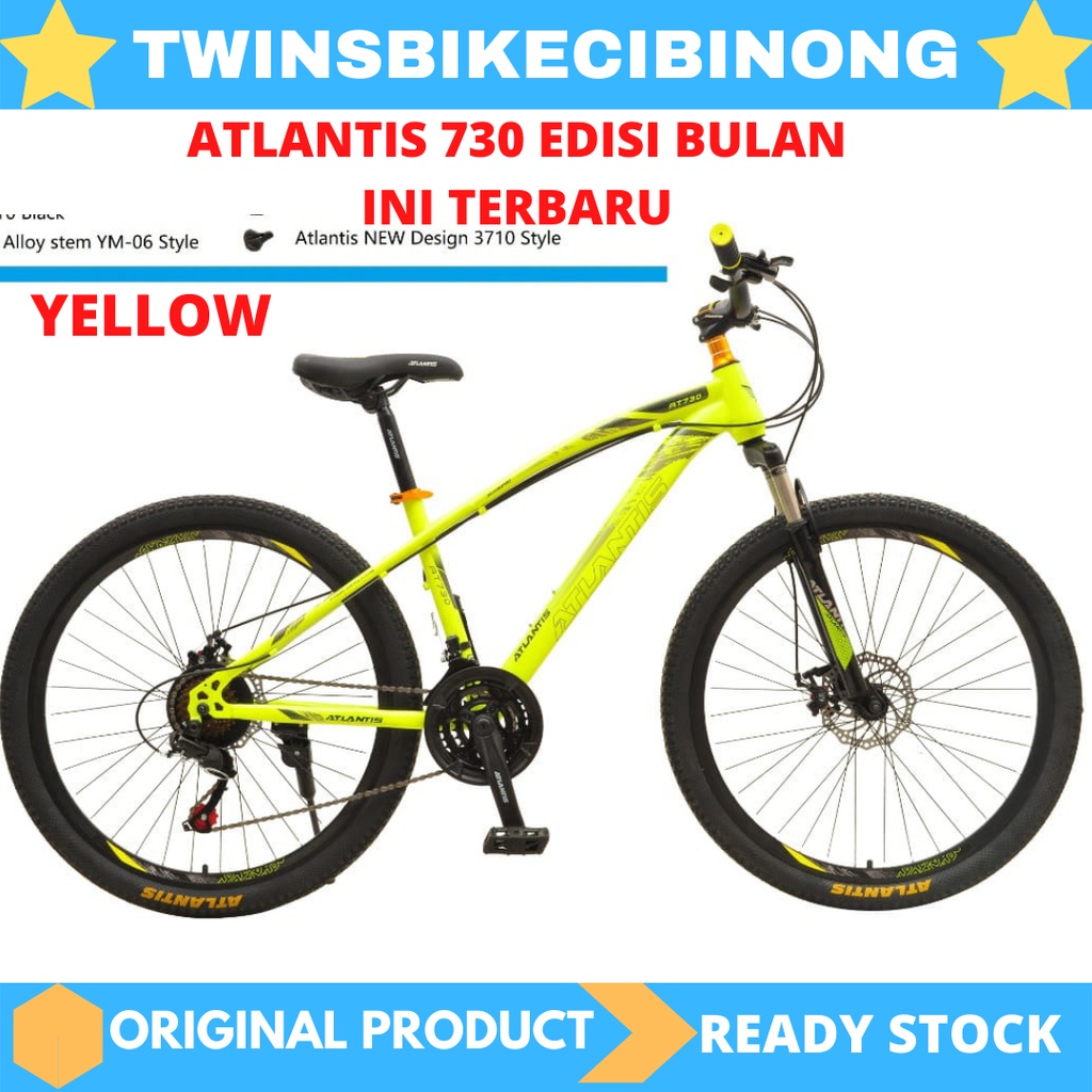 [EKA JAAYA SEPEDA] Sepeda gunung MTB 26 /27,5 ATLANTIS 730 21Speed NEW