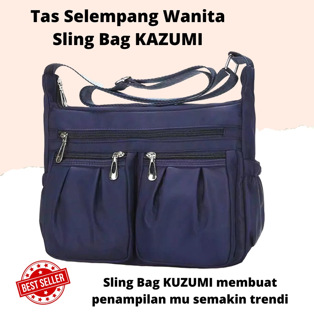 TAS SELEMPANG WANITA / TAS KAZUMI / TAS BAHU WANITA / FASHION WANITA