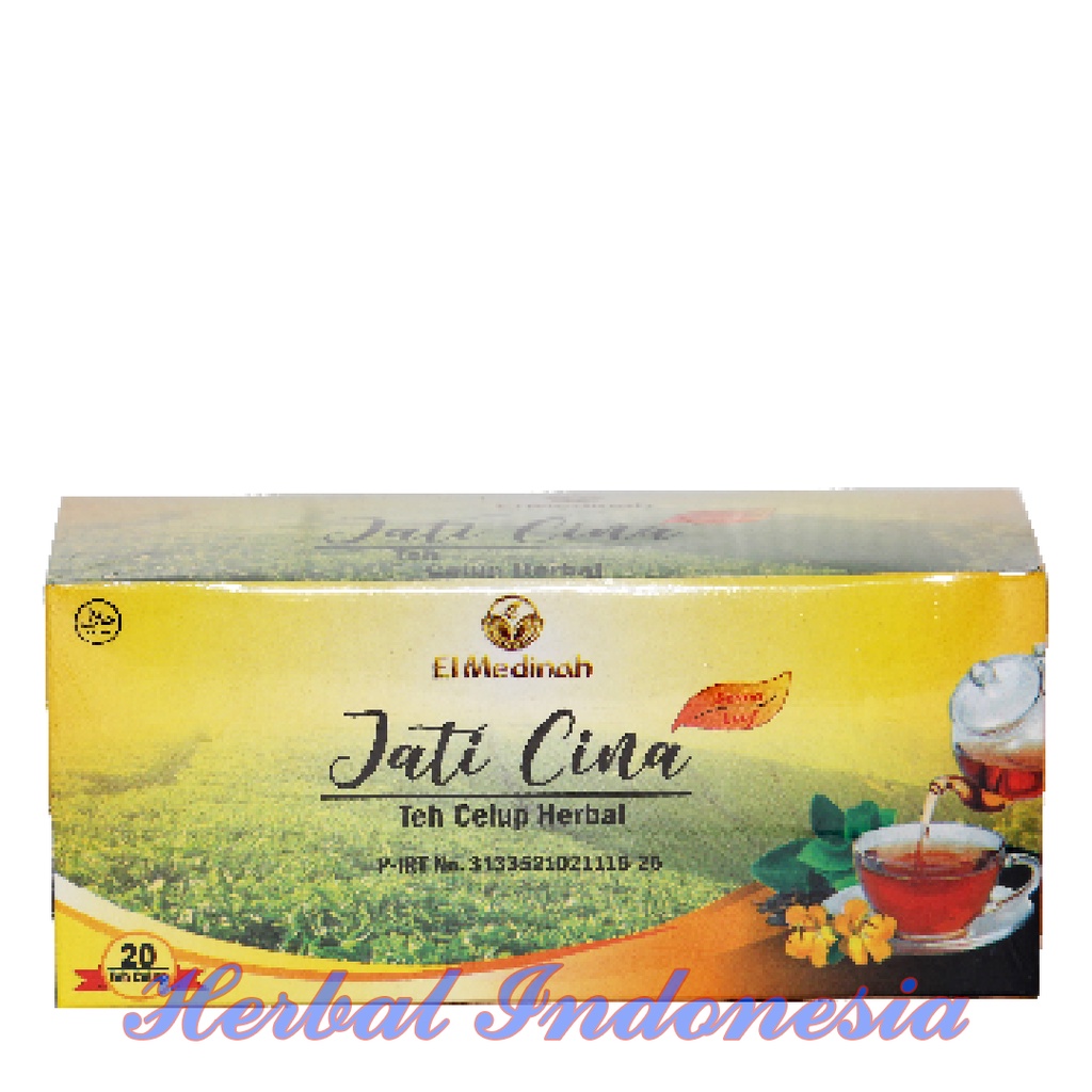 Teh Celup Herbal Jati Cina El Medinah | Teh Celup Herbal Pelangsing