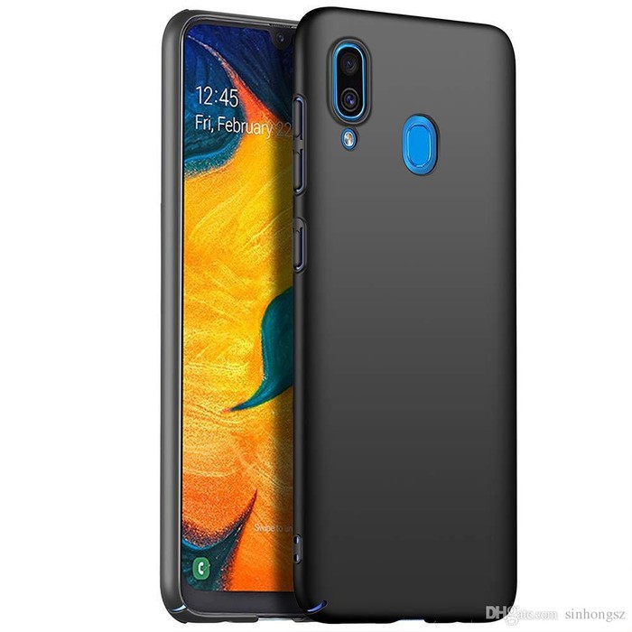 Softcase Samsung M10 M20 M30s Silikon Case Jelly Hitam Black Slim Matte