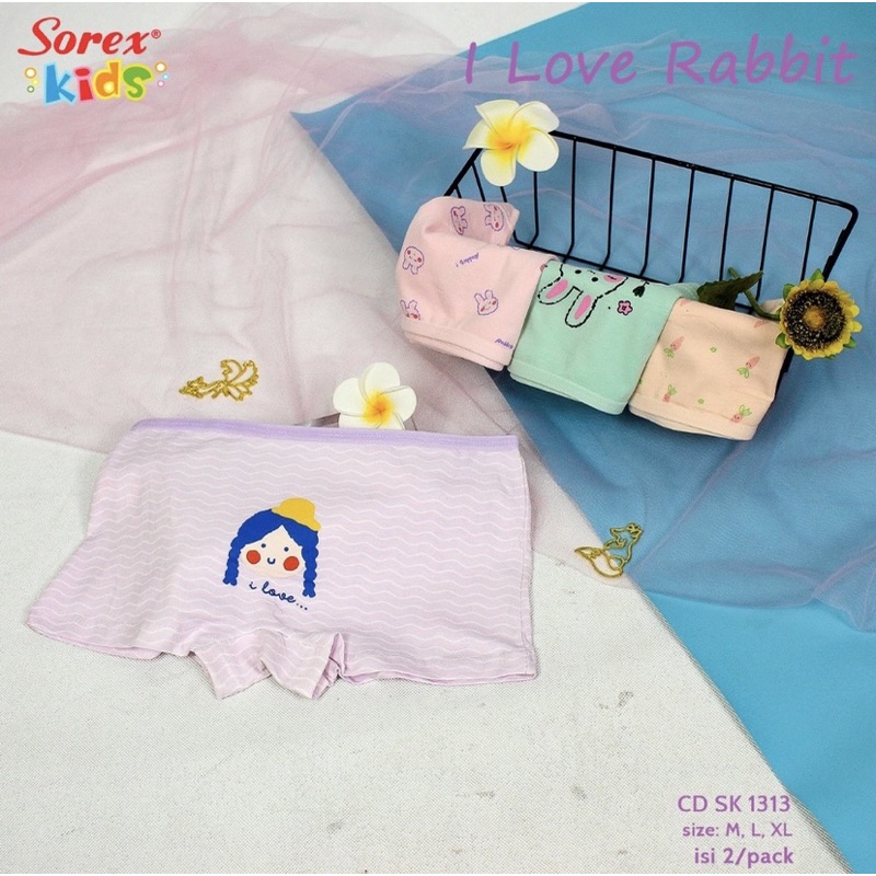 Celana Dalam CD Boxer Anak Sorex SK 1312/1313 Katun lembut