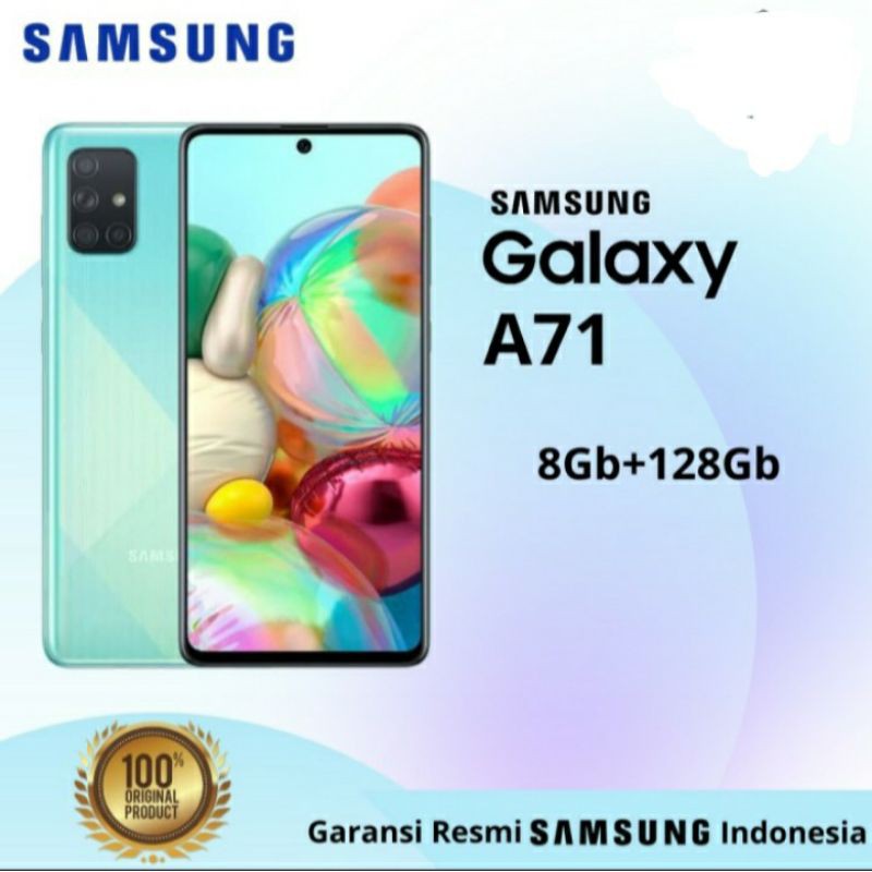 Samsung Galaxy A71 8/128GB Garansi resmi SEIN