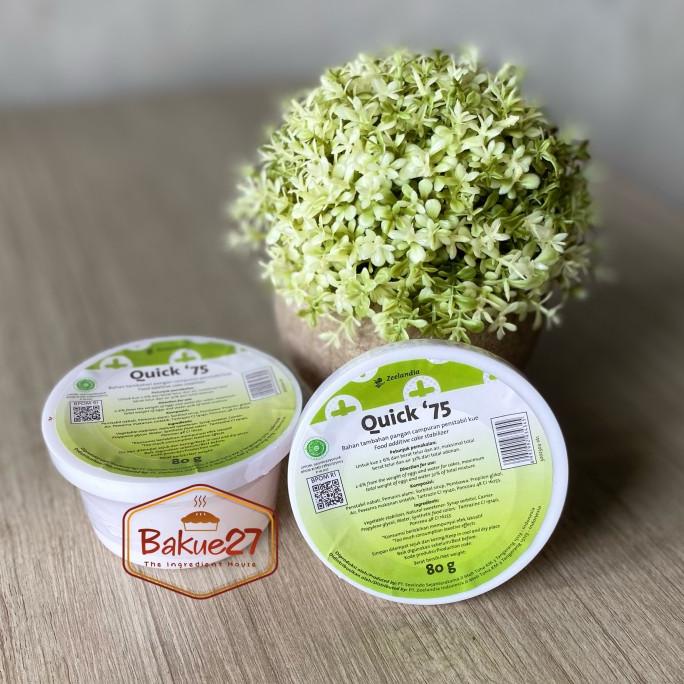 

QUICK 75 EMULSIFIER CAKE STABILIZER PENSTABIL ZEELANDIA TERLARIS TERPERCAYA ORIGINAL