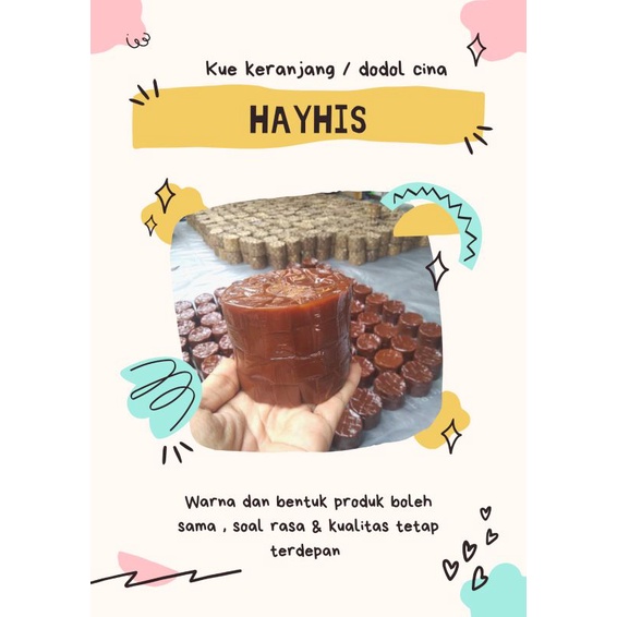 

KUE KERANJANG/ DODOL CINA
