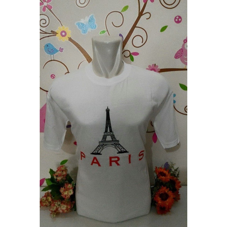 kaos negara/kaos paris/oleh oleh paris/souvenir paris/oblong murah