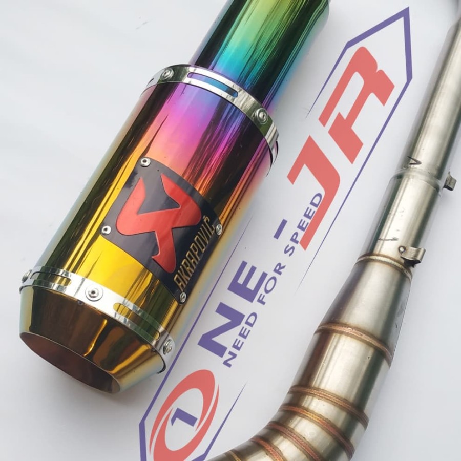 KNALPOT RACING R15 V3/NEW AKRAPOVIC GP M1
