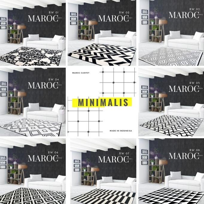 "'''] KARPET MAROC 160X210 MONOKROM