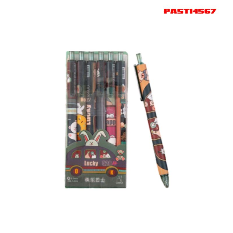 

PULPEN GEL MEKANIK PANCY@6 pcs