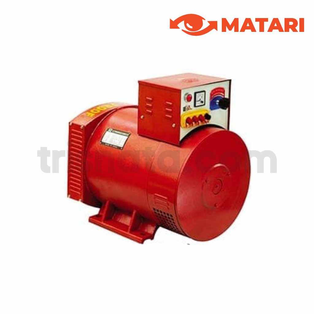 DINAMO ALTERNATOR 10.000 WATT MATARI ST10KW 1 PHASE / 3 PHASE