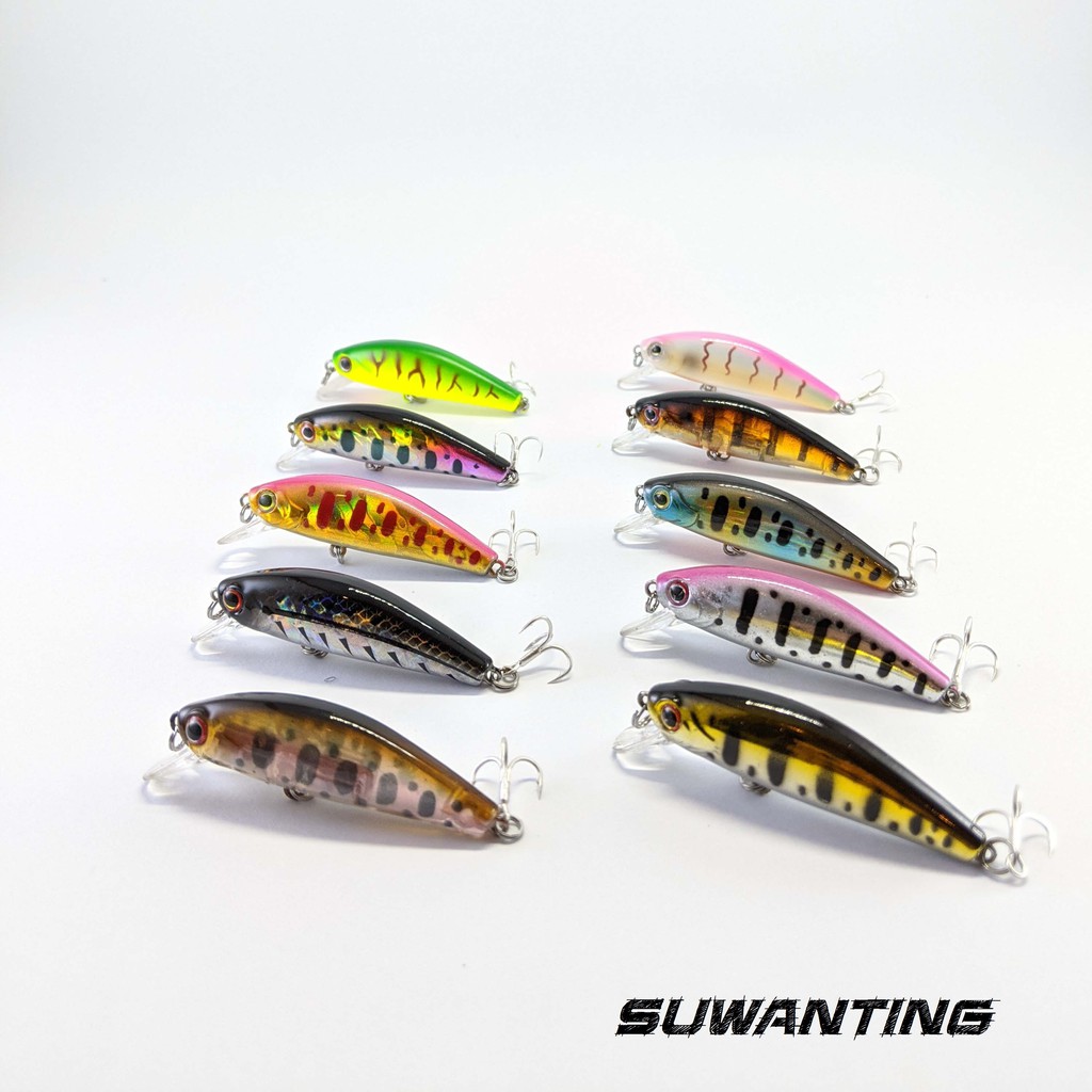 Umpan Lure Minnow 50mm 6.5g Replika Agile Saviors