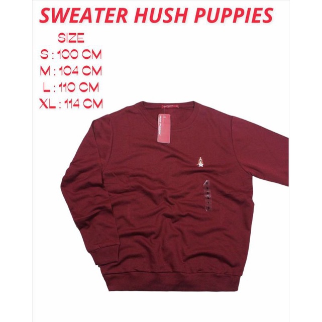 SALE !! SWEATER HUSH PUPPIES ORIGINAL