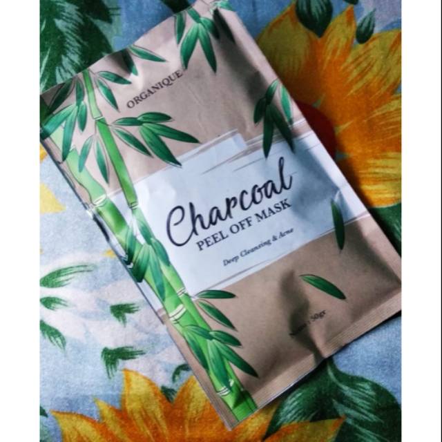 Charcoal peel off mask