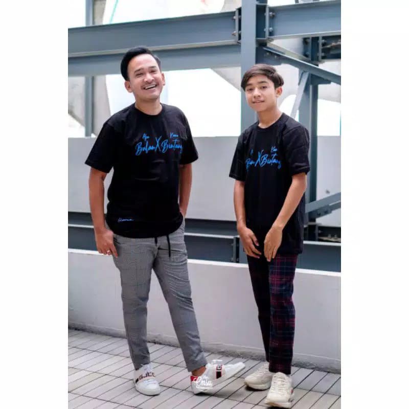 Kaos Bulan Bintang Keren Kekinian Shopee Indonesia