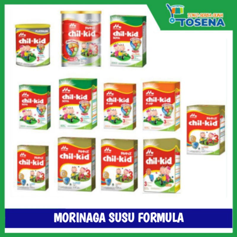 MORINAGA/ BMT/ SUSU FORMULA/ SUFOR/ KALENG/ BOX/ MORINAGA CHIL KID PLATINUM, SOYA, PHP & GOLD