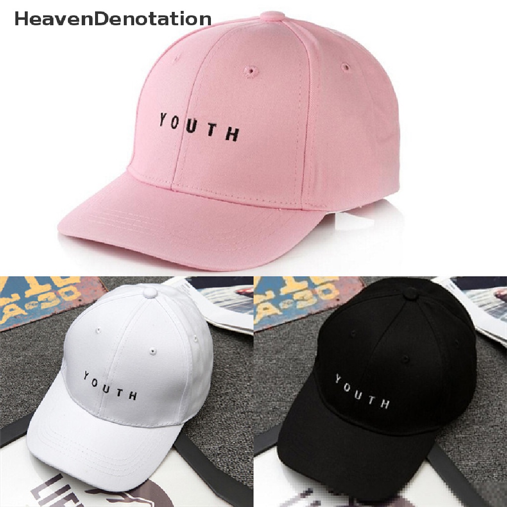 [HeavenDenotation] Women Men Baseball Cap Hip Hop Youth Cotton Casquette Adjustable Hat New 2017