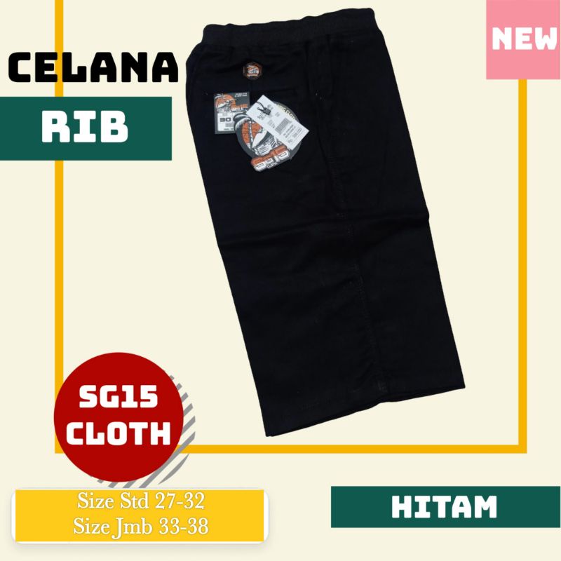 CRLANA RIB PENDEK PRIA DEWASA SG15 CLOTH