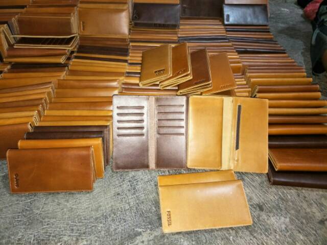 Dompet kulit asli full ap panjang coklat tan hitam kulit asli