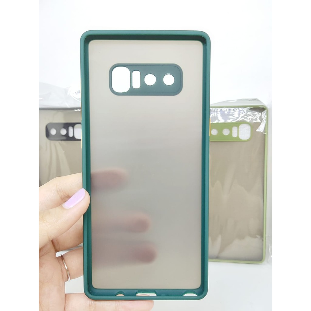 Bumper AERO CASE Samsung Note 8 N950F 6.3 Inchi Premium Hardcase My Choice List Warna Matte