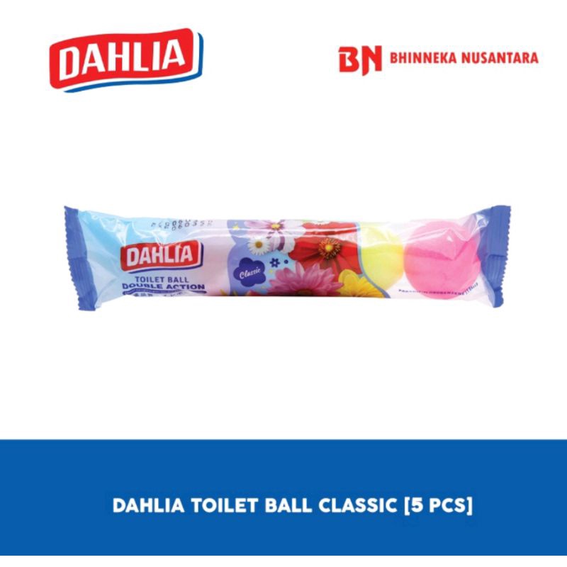 Dahlia TOILET KAMPER BALL 5 Pcs CLASSIC/K33W