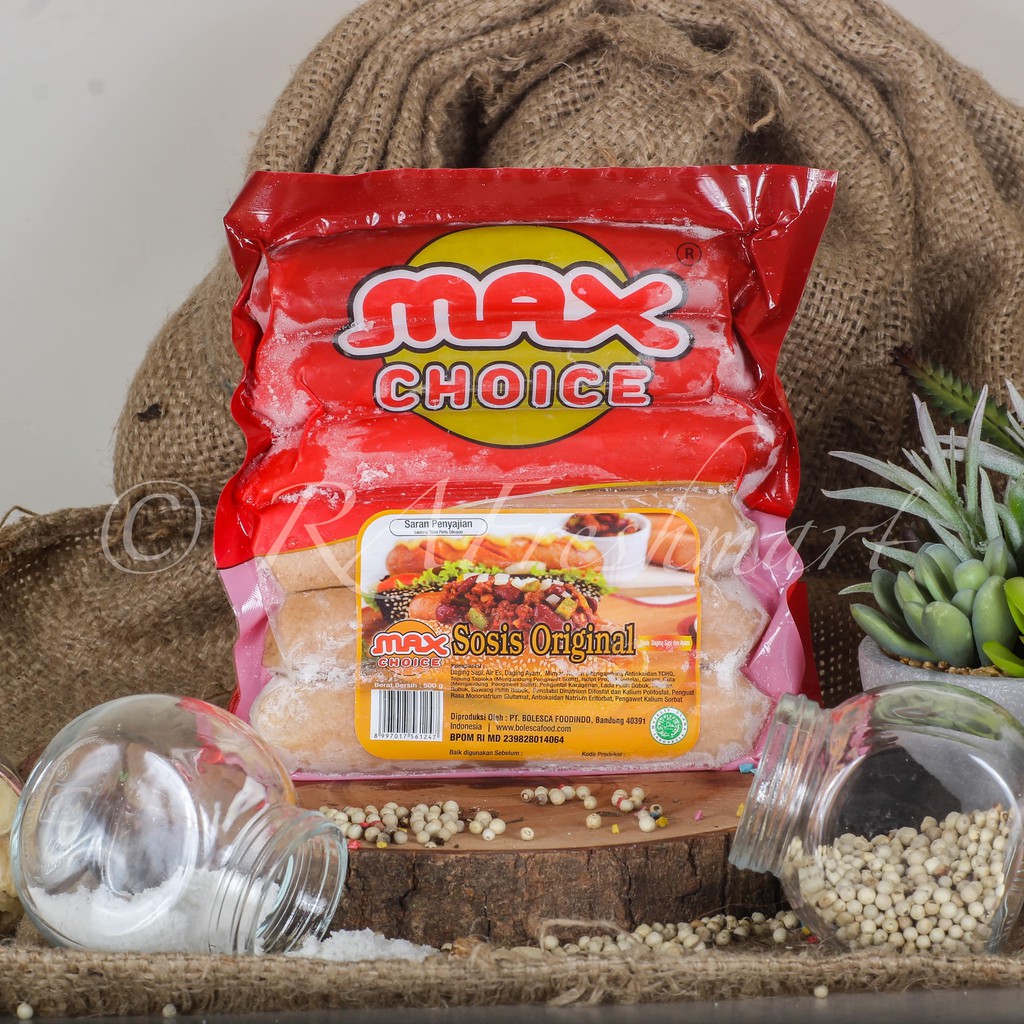 MAX CHOICE SOSIS ORIGINAL 500 GR