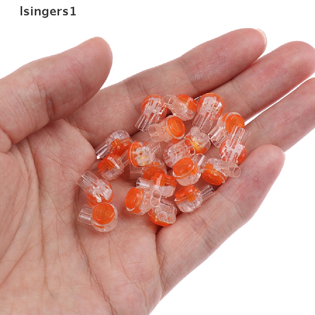 (lsingers1) 200pcs Konektor Terminal Kabel Rj45 K1 Tahan Air