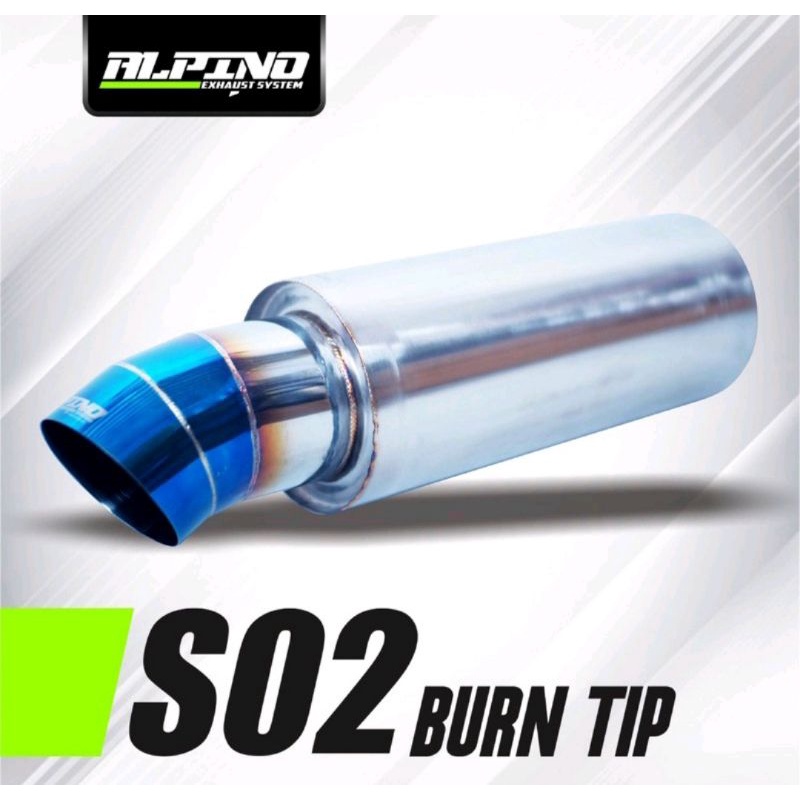 Alpino Exhaust S02 Burntipe